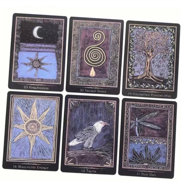 NWT Shamanic Healing Oracle Card Deck and Guide Book Boxed Set - Picture 4 of 16